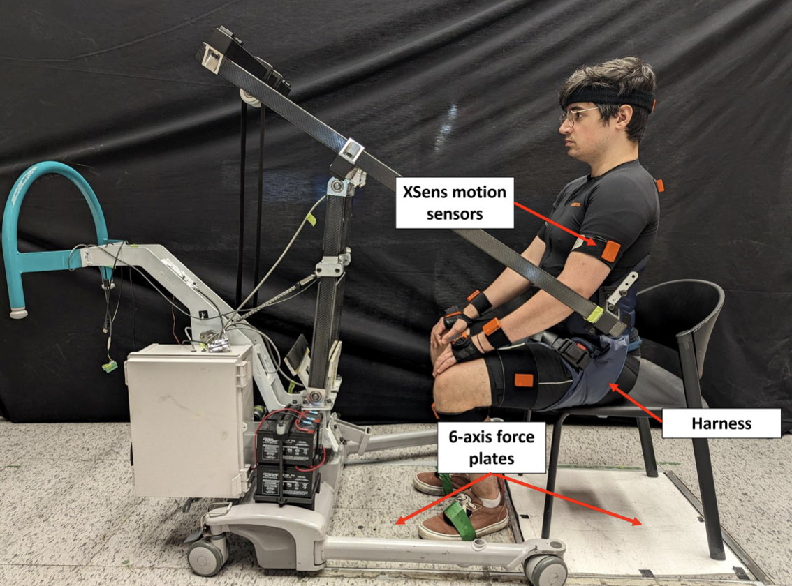 Two degrees-of-freedom floor-based robot