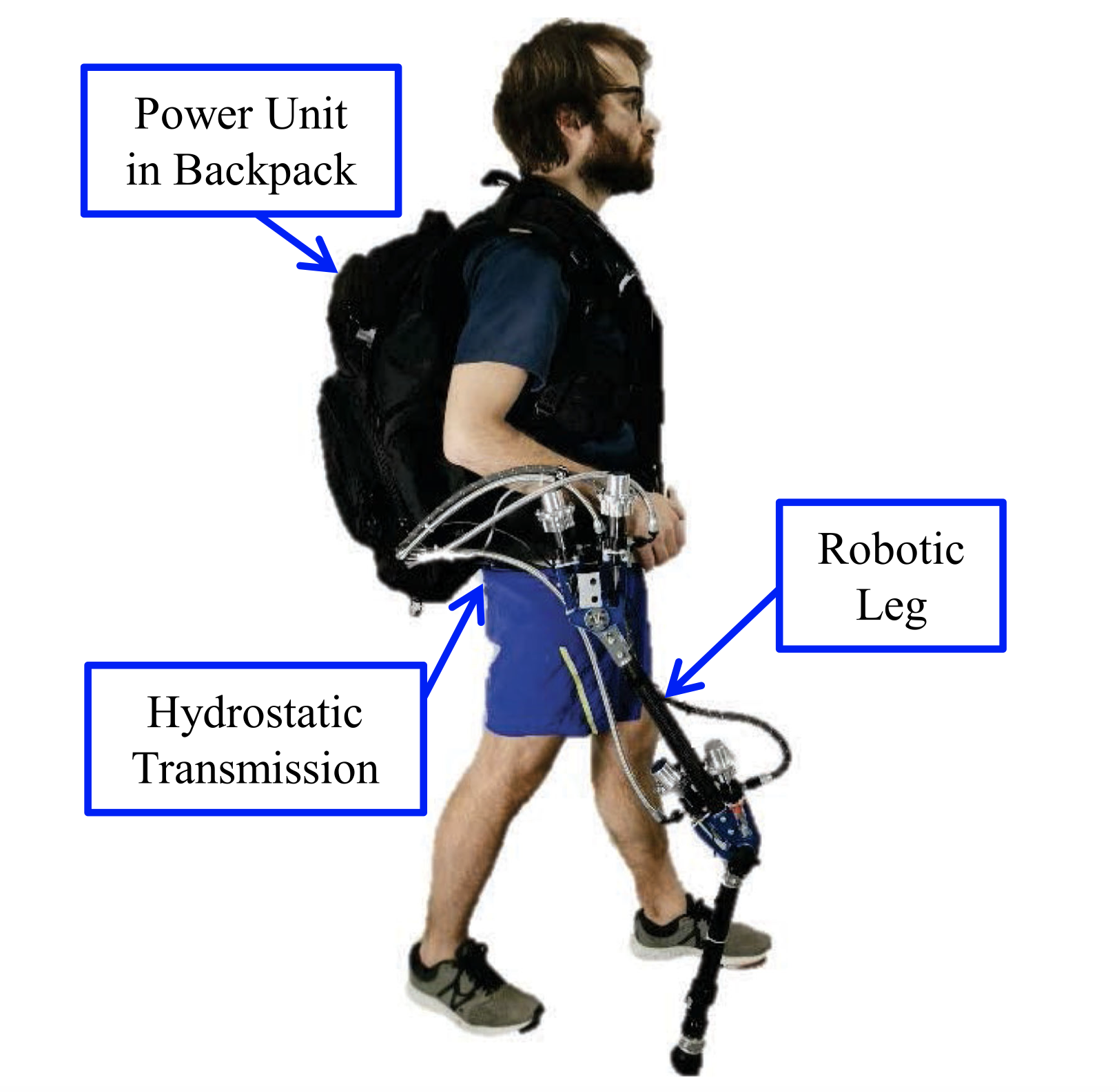 Third Robotic Leg (SRL) — illustration